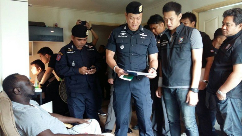 รวบหนุ่มไนจีเรียพรัอมกัญชาคาห้องพัก
