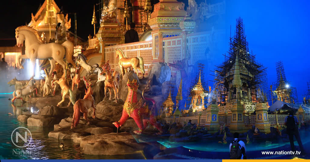 (ภาพชุด) พระเมรุมาศยามค่ำ (ภาพชุด) พระเมรุมาศยามค่ำ