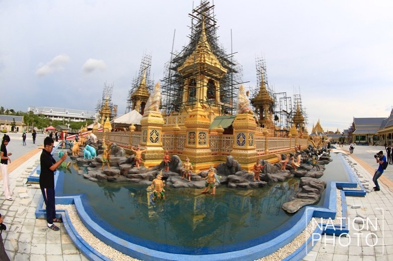 ตรวจความพร้อมพระเมรุมาศ (ภาพชุด)