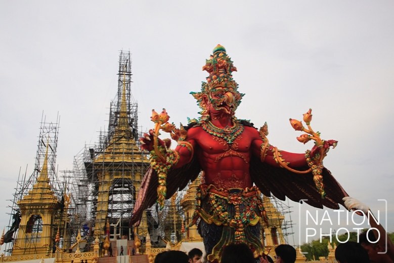 ตรวจความพร้อมพระเมรุมาศ (ภาพชุด)