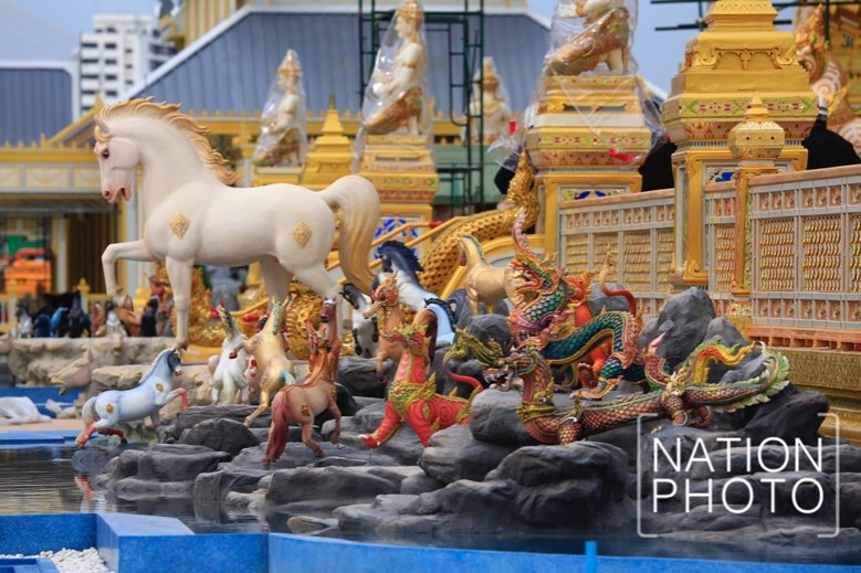 ตรวจความพร้อมพระเมรุมาศ (ภาพชุด)