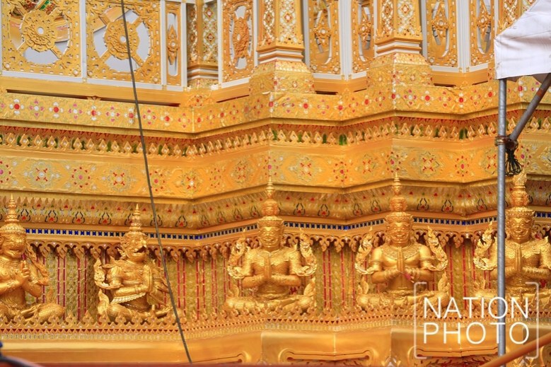 ตรวจความพร้อมพระเมรุมาศ (ภาพชุด)