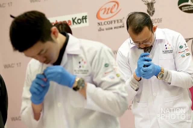 การแข่งขันดมกลิ่นกาแฟ2017