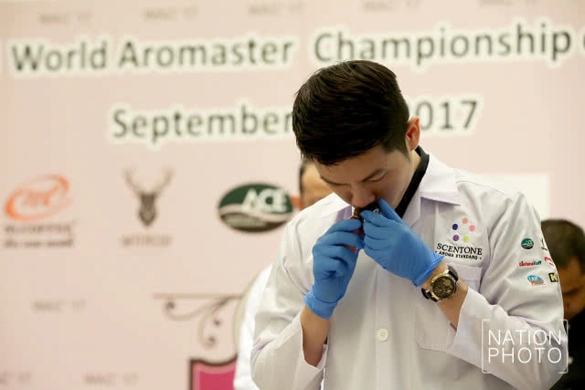 การแข่งขันดมกลิ่นกาแฟ2017