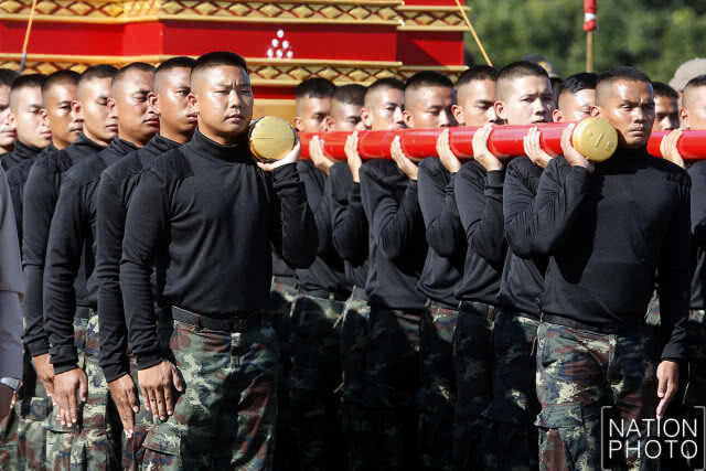 การฝึกซ้อมริ้วขบวนพระราชอิสริยยศเสมือนจริง