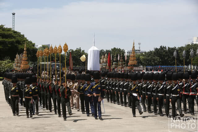 การฝึกซ้อมริ้วขบวนพระราชอิสริยยศเสมือนจริง