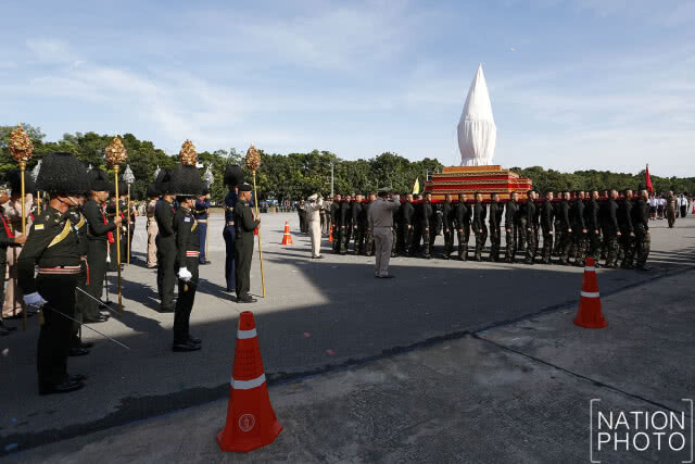 การฝึกซ้อมริ้วขบวนพระราชอิสริยยศเสมือนจริง