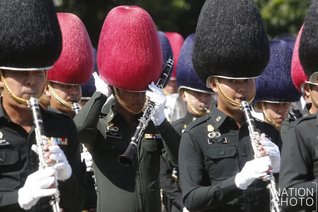 การฝึกซ้อมริ้วขบวนพระราชอิสริยยศเสมือนจริง