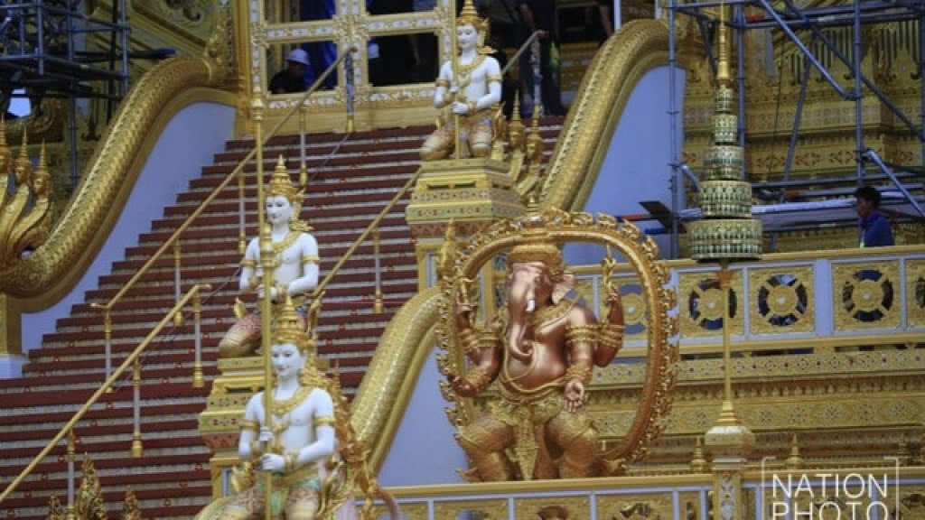 (ภาพชุด) พระเมรุมาศ สิ่งปลูกสร้างประกอบพระเมรุมาศ (ภาพชุด) พระเมรุมาศ สิ่งปลูกสร้างประกอบพระเมรุมาศ
