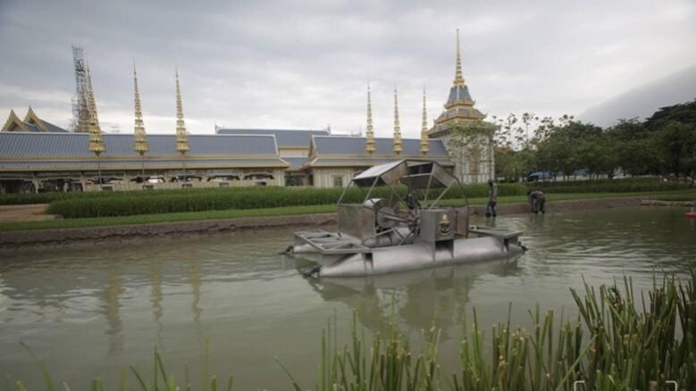 (ภาพชุด) แปลงนาข้าว ประกอบพระเมรุมาศ (ภาพชุด) แปลงนาข้าว ประกอบพระเมรุมาศ