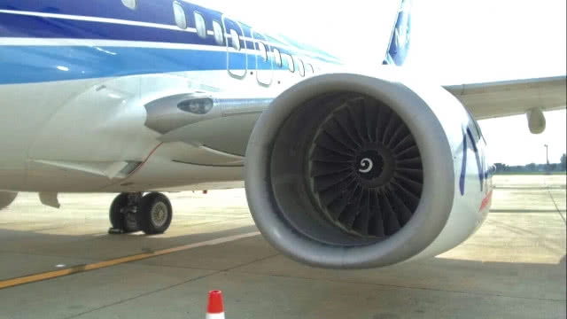 สมเด็จพระสังฆราช เสด็จเจิมเครื่องบินสายการบินนิวเจน โบอิ้ง 737-800