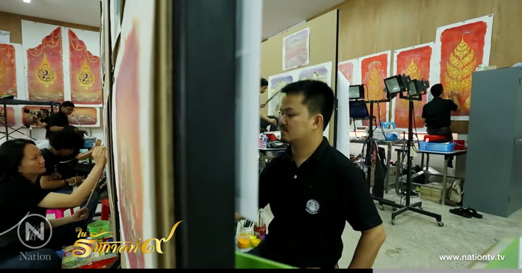 สารคดีในรัชกาลที่ ๙ ตอนที่ ๕ : วิจิตรศิลป์จิตรกรรมฝาผนังพระที่นั่งทรงธรรมและฉากบังเพลิง สารคดีในรัชกาลที่ ๙ ตอนที่ ๕ : วิจิตรศิลป์จิตรกรรมฝาผนังพระที่นั่งทรงธรรมและฉากบังเพลิง