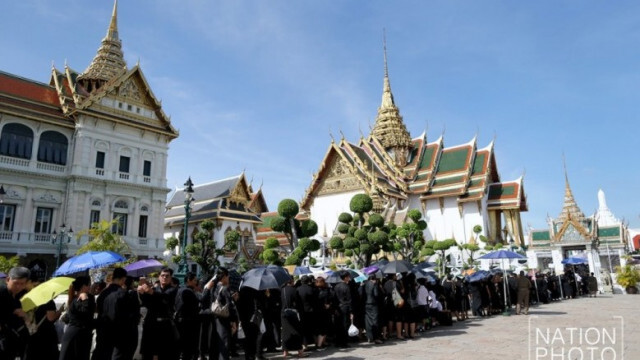 ประชาชนเข้ากราบพระบรมศพในหลวง ร.9 แล้วกว่า 12.5 ล้านคน