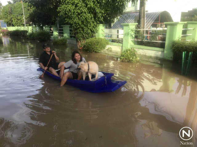 พิจิตรฝนตกต่อเนื่อง น้ำท่วมหลายจุด