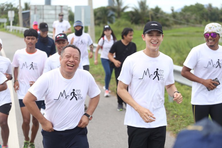 "คิมเบอร์ลี่-มิ้นต์" ร่วมเดินการกุศล 'ก้าวเพื่อชีวิต' วันนี้