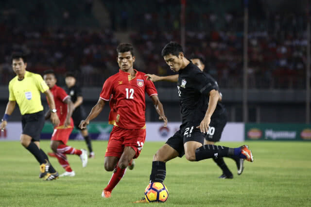 "ช้างศึก" อุ่นเครื่องฟีฟ่าเดย์ บุกทุบ พม่า 3-1