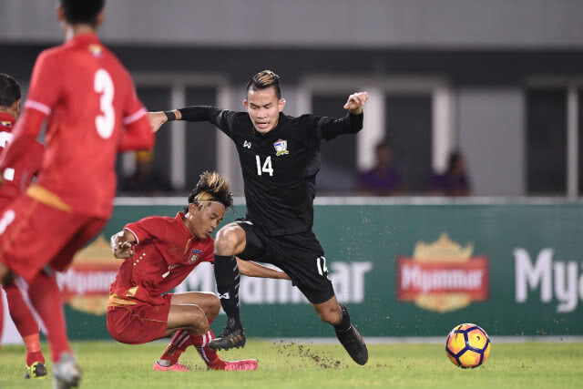 "ช้างศึก" อุ่นเครื่องฟีฟ่าเดย์ บุกทุบ พม่า 3-1