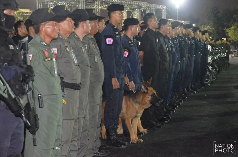 บช.น.ปล่อยแถวรักษาความสงบเตรียมงาน ‘ถวายพระเพลิงพระบรมศพ’