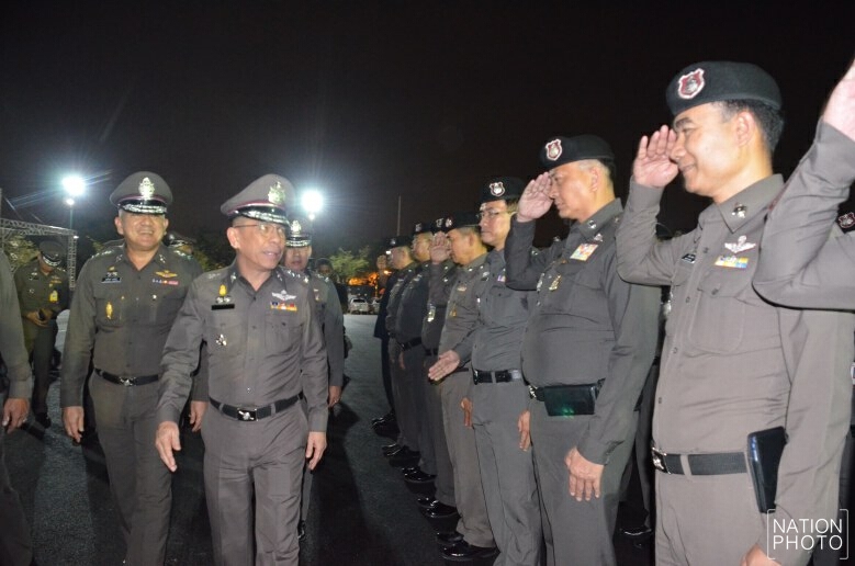 บช.น.ปล่อยแถวรักษาความสงบเตรียมงาน ‘ถวายพระเพลิงพระบรมศพ’