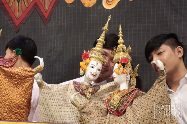 ซ้อมการแสดงหุ่นกระบอกและหุ่นหลวง เตรียมงานถวายพระเพลิงพระบรมศพ