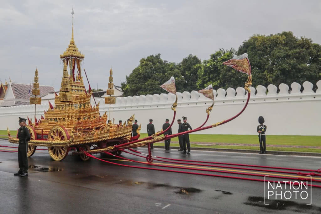 คืบหน้า!ซ้อมเคลื่อนริ้วขบวนพระบรมราชอิสริยยศในสถานที่จริง