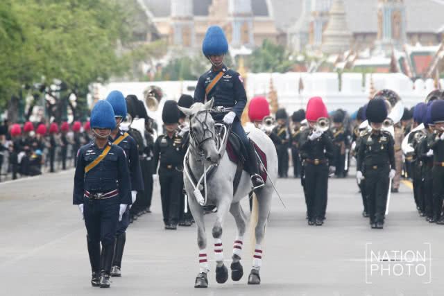 การซ้อมย่อยริ้วขบวนพระบรมราชอิสริยยศฯ วันแรก 7 ต.ค.