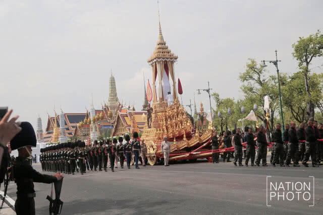 (ภาพชุด)การซ้อมย่อยริ้วขบวนพระราชอิสริยยศฯ วันแรก