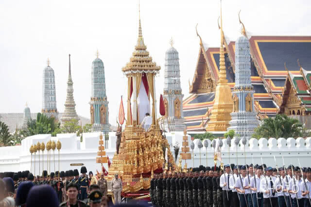 (ภาพชุด)การซ้อมย่อยริ้วขบวนพระราชอิสริยยศฯ วันแรก