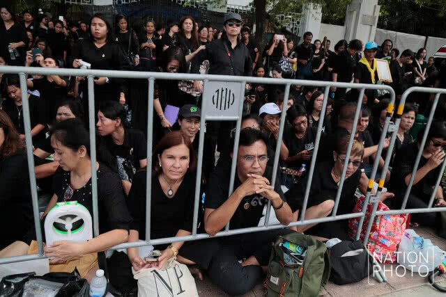 (ภาพชุด)การซ้อมย่อยริ้วขบวนพระราชอิสริยยศฯ วันแรก