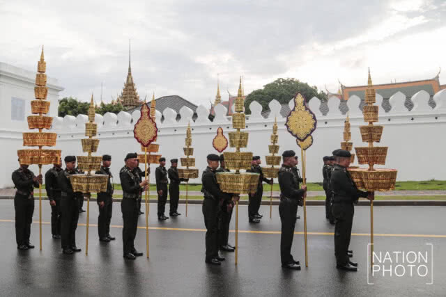 (ภาพชุด)การซ้อมย่อยริ้วขบวนพระราชอิสริยยศฯ วันแรก