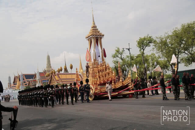(ภาพชุด)การซ้อมย่อยริ้วขบวนพระราชอิสริยยศฯ วันแรก