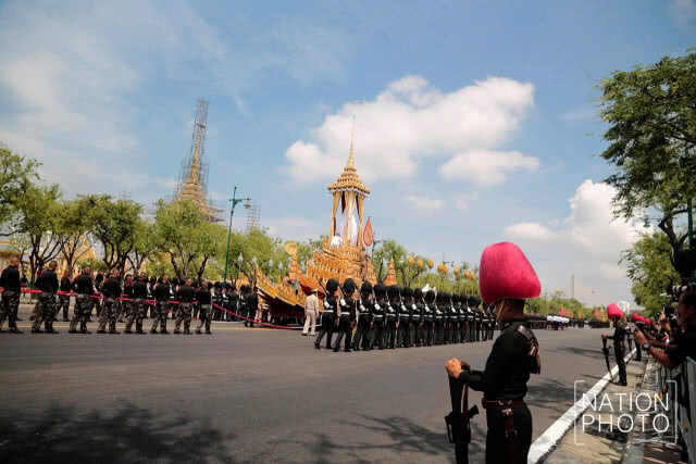 (ภาพชุด)การซ้อมย่อยริ้วขบวนพระราชอิสริยยศฯ วันแรก
