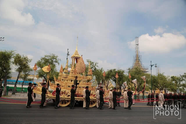 (ภาพชุด)การซ้อมย่อยริ้วขบวนพระราชอิสริยยศฯ วันแรก