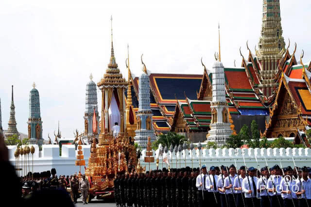 (ภาพชุด)การซ้อมย่อยริ้วขบวนพระราชอิสริยยศฯ วันแรก