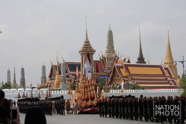 (ภาพชุด)การซ้อมย่อยริ้วขบวนพระราชอิสริยยศฯ วันแรก
