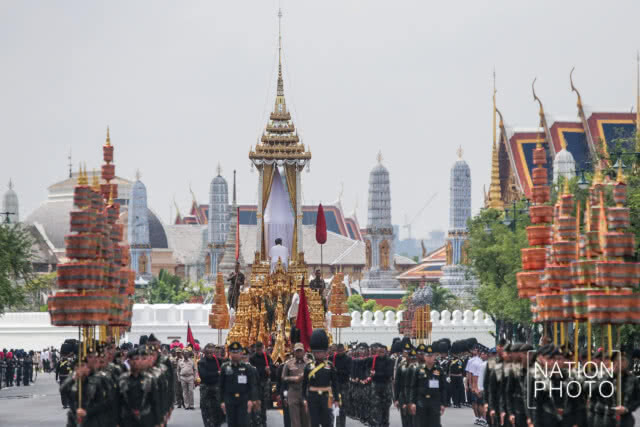 การซ้อมย่อยริ้วขบวนพระบรมราชอิสริยยศฯ วันแรก 7 ต.ค.