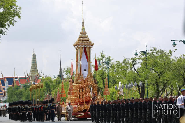 การซ้อมย่อยริ้วขบวนพระบรมราชอิสริยยศฯ วันแรก 7 ต.ค.