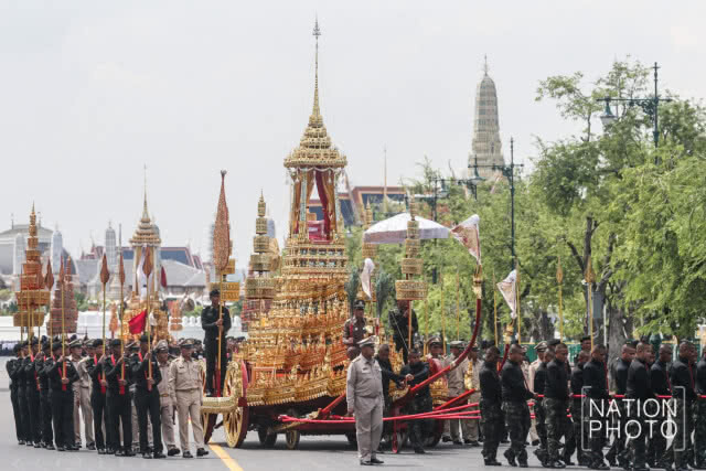 การซ้อมย่อยริ้วขบวนพระบรมราชอิสริยยศฯ วันแรก 7 ต.ค.