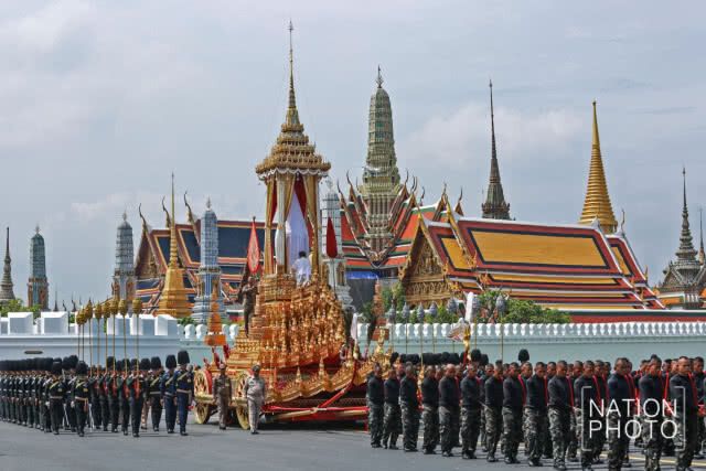 การซ้อมย่อยริ้วขบวนพระบรมราชอิสริยยศฯ วันแรก 7 ต.ค.