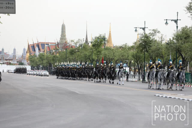 ซ้อมย่อยริ้วขบวนพระบรมราชอิสริยยศ
งานพระราชพิธีถวายพระเพลิงพระบรมศพ