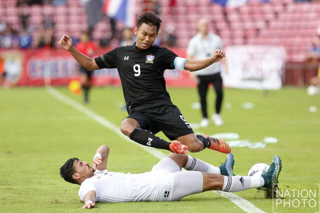 (ภาพชุด) ฟุตบอลกระชับมิตร U-23 ไทยพ่ายจอร์แดน 1-0