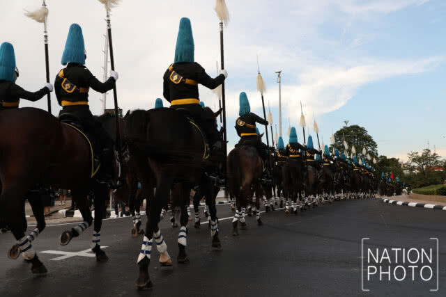 ซ้อมย่อยริ้วขบวนพระบรมราชอิสริยยศ
งานพระราชพิธีถวายพระเพลิงพระบรมศพ
