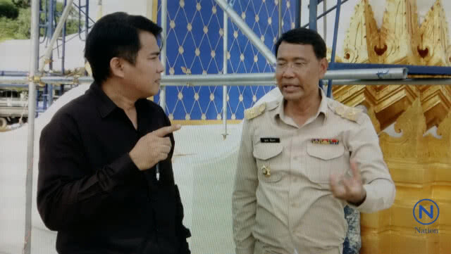 คืบหน้าก่อสร้างพระเมรุมาศจำลอง อยุธยา - ปทุมธานี