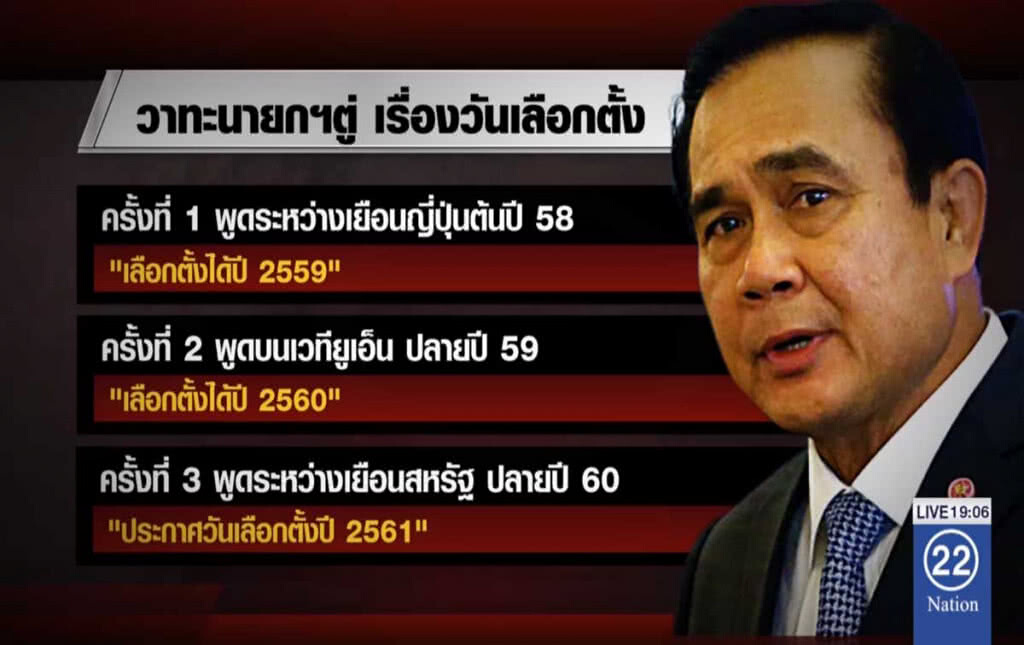 อ่านเกม "บิ๊กตู่" ประกาศเลือกตั้ง "เปลี่ยนเสื้อแต่เนื้อเดิม"