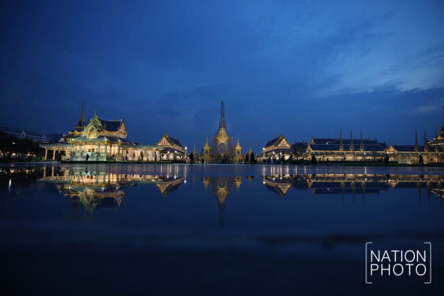 ความงดงาม... "พระเมรุมาศ"