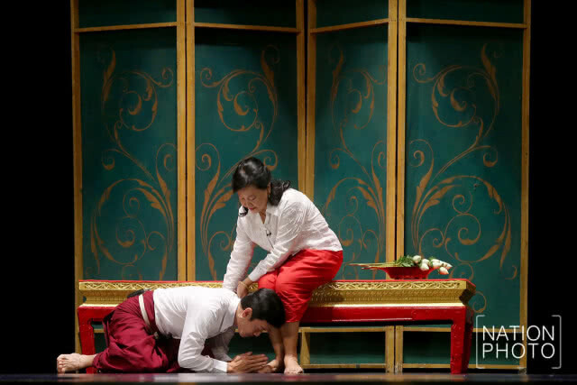 (ภาพชุด) ซ้อมการแสดงพระมหาชนกเตรียมพร้อมพระราชพิธีถวายพระเพลิงพระบรมศพ รัชกาลที่ 9