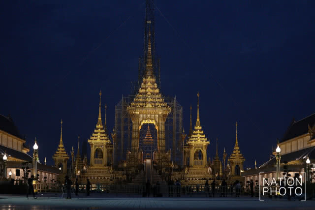 ความงดงาม... "พระเมรุมาศ"