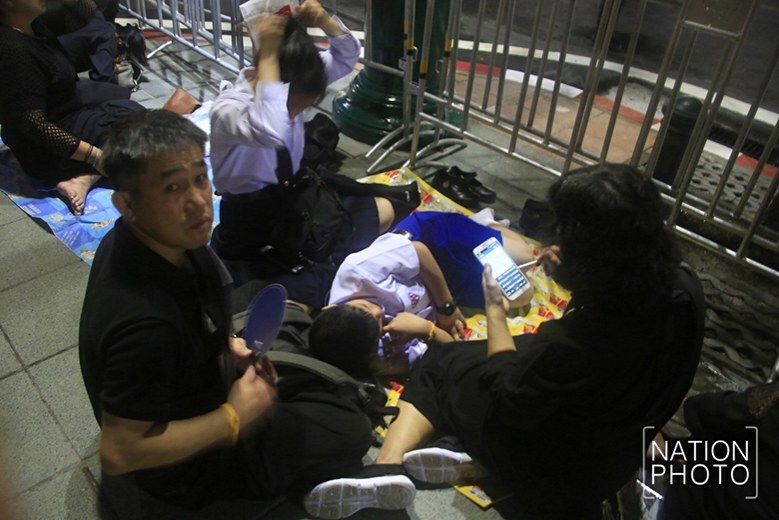 (ภาพชุด) ซ้อมริ้วขบวนพระบรมราชอิสริยยศฯ เคลื่อนพระบรมศพ