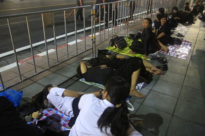 (ภาพชุด) ซ้อมริ้วขบวนพระบรมราชอิสริยยศฯ เคลื่อนพระบรมศพ