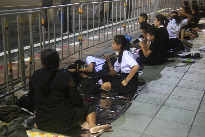 (ภาพชุด) ซ้อมริ้วขบวนพระบรมราชอิสริยยศฯ เคลื่อนพระบรมศพ